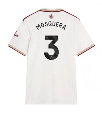 Arsenal Cristhian Mosquera #3 Tercera Equipación 2025-26 Manga Corta